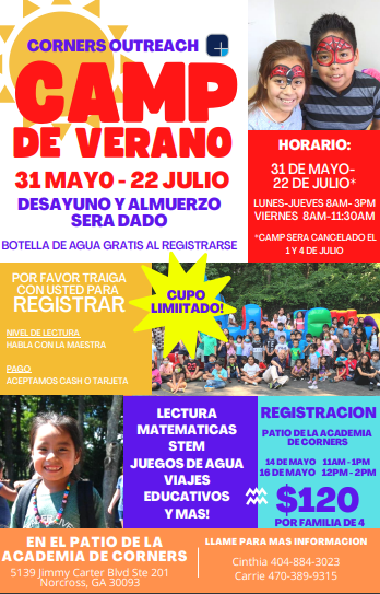 Corners Outreach Camp Spanish